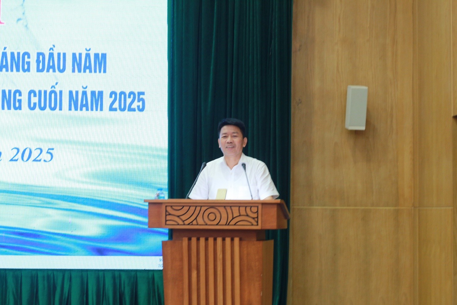 Công ty CP Nước sạch Bắc Giang tổ chức Hội nghị sơ kết công tác SXKD 6 tháng đầu năm, triển khai nhiệm vụ SXKD 6 tháng cuối năm 2025